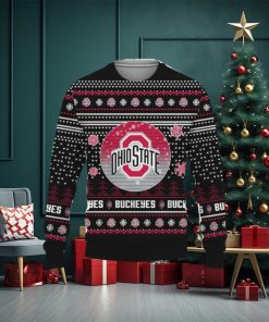 Christmas Gift Ohio State Buckeyes Ugly Christmas Sweater