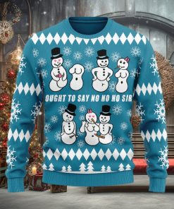 Christmas Gift Ought To Say No No No Sir Men And Women Ugly Christmas Sweater