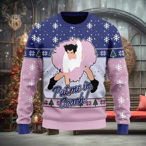 Christmas Gift Put Me In Coach Men And Women Ugly Christmas Sweater