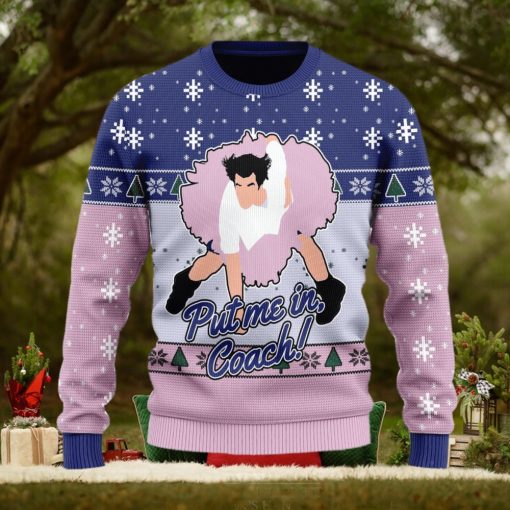Christmas Gift Put Me In Coach Men And Women Ugly Christmas Sweater