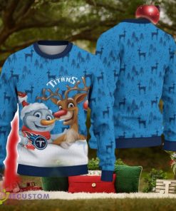 Christmas Gift Tennessee Titans Christmas Snowman Reindeer Cute Ugly Christmas Sweater