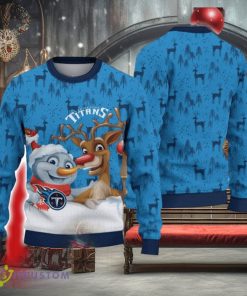 Christmas Gift Tennessee Titans Christmas Snowman Reindeer Cute Ugly Christmas Sweater
