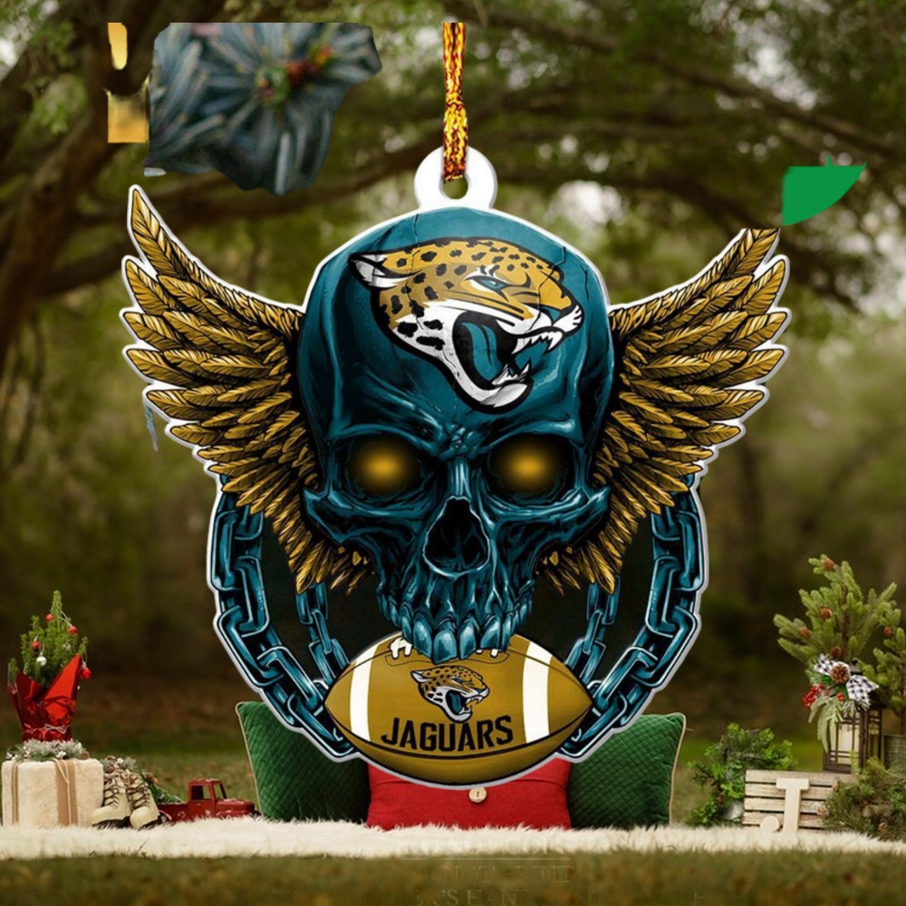 Christmas Gifts For Football Fans NFL Jacksonville Jaguars Xmas Skull Ornament Christmas Gifts For Football Fans NFL Jacksonville Jaguars Xmas Skull Ornament