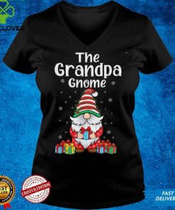 Christmas Gnome pajama for grandparents grandpa gnome Xmas T Shirt