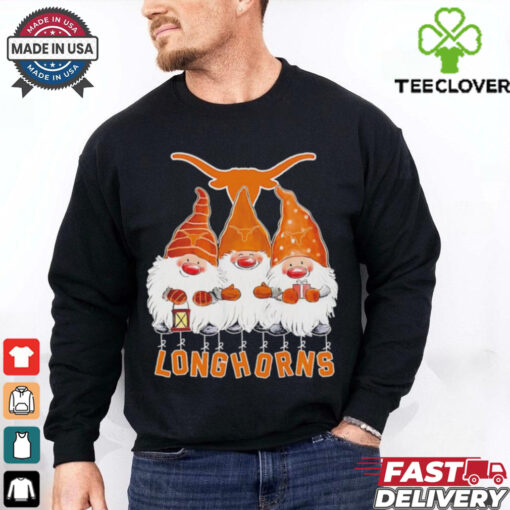Christmas Gnomies fan of Texas Longhorns shirt