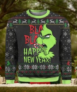 Christmas Grinch Face Womens Ugly Sweater