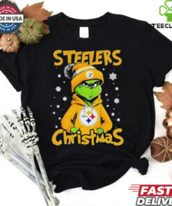Christmas Grinch Pittsburgh Steelers Team Shirt