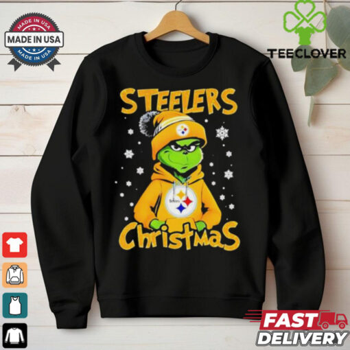 Christmas Grinch Pittsburgh Steelers Team Shirt