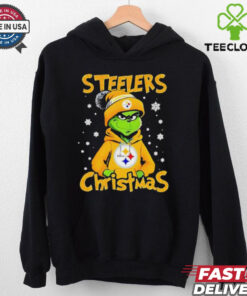 Christmas Grinch Pittsburgh Steelers Team Shirt