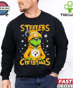 Christmas Grinch Pittsburgh Steelers Team Shirt