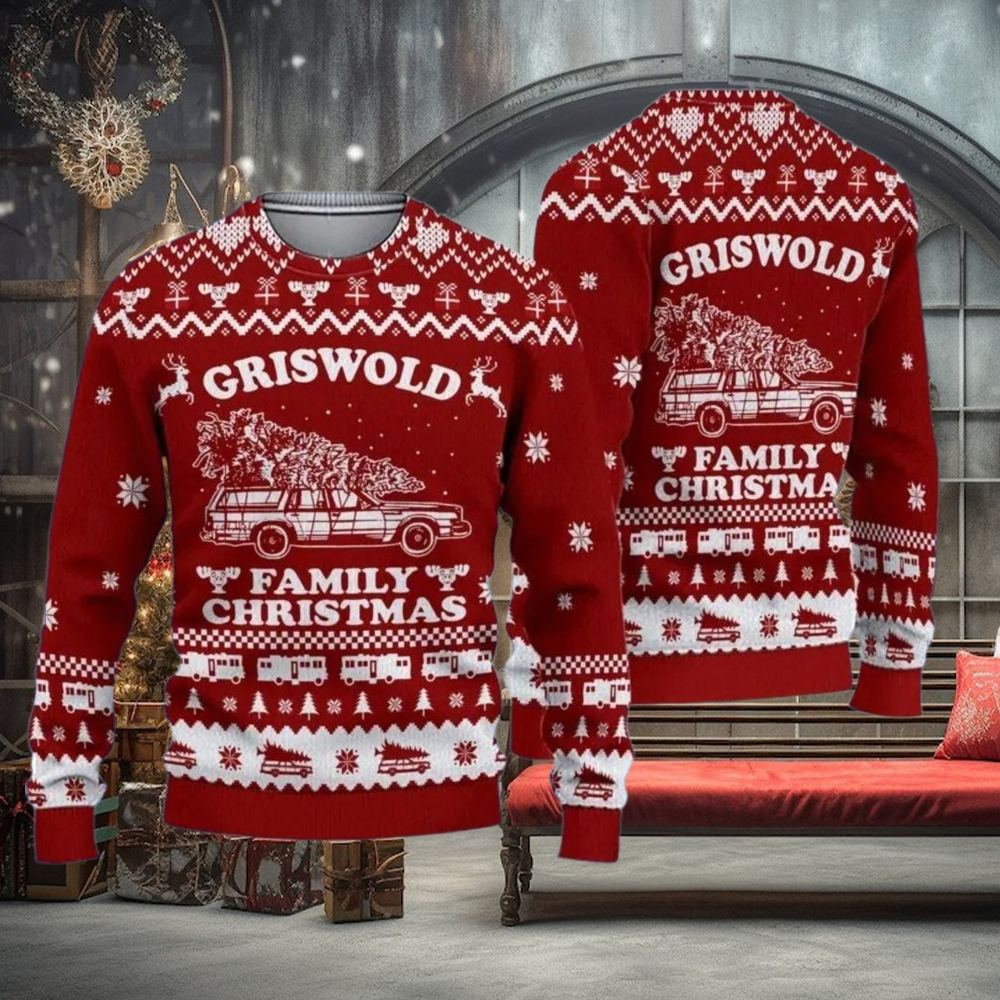 Christmas Griswold Ugly Sweater, Griswold's Tree Farm Xmas Sweater Christmas Griswold Ugly Sweater, Griswold's Tree Farm Xmas Sweater