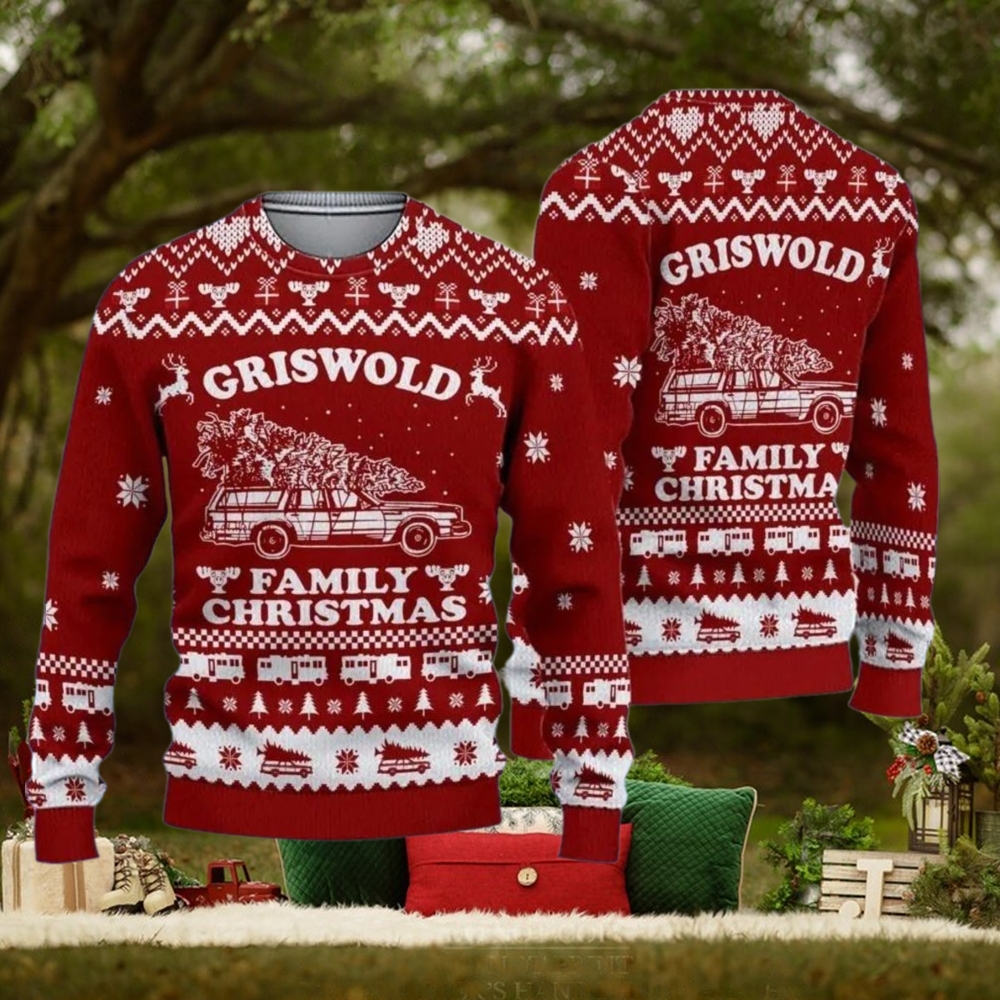 Christmas Griswold Ugly Sweater, Griswold's Tree Farm Xmas Sweater Christmas Griswold Ugly Sweater, Griswold's Tree Farm Xmas Sweater