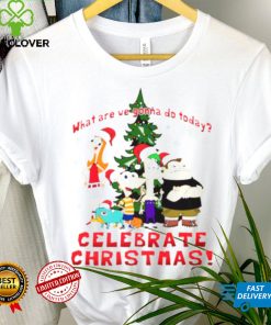 Christmas Group Celebrate Xmas Phineas And Ferb shirt