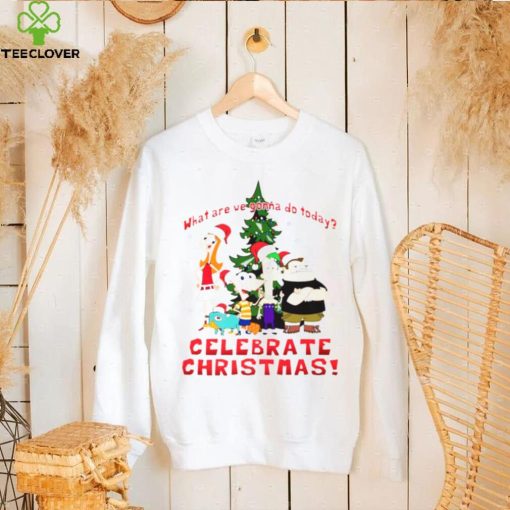 Christmas Group Celebrate Xmas Phineas And Ferb hoodie, sweater, longsleeve, shirt v-neck, t-shirt