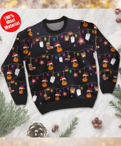 Christmas Guitar Ugly Sweater For Guitar Lovers On Christmas Days