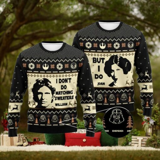 Christmas Han Solo And Princess Leia Ugly Sweater, Star Wars Xmas Sweatshirt, Magic Kingdom Xmas Sweater, Disney Trip Shirt, Xmas Gift