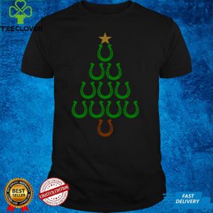 Christmas Horseshoe Tree Horse Lovers Costume Christmas Tree Pullover Hoodie 1 Christmas Horseshoe Tree Horse Lovers Costume Christmas Tree Pullover Hoodie
