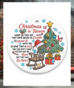 Christmas In Heaven Ornament Circle Ornament