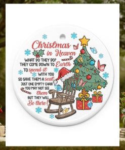 Christmas In Heaven Ornament Circle Ornament