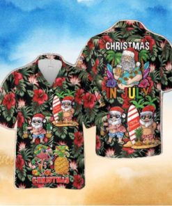 Christmas In July Hawaiian Shirt Men Women Gift Summer