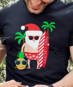 Christmas In July Party Costume Clothing Santa Surfing Shirt 2 Christmas In July Party Costume Clothing Santa Surfing Shirt