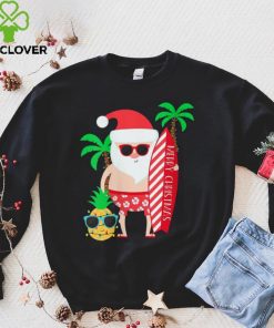 Christmas In July Party Costume Clothing Santa Surfing Shirt 4 Christmas In July Party Costume Clothing Santa Surfing Shirt