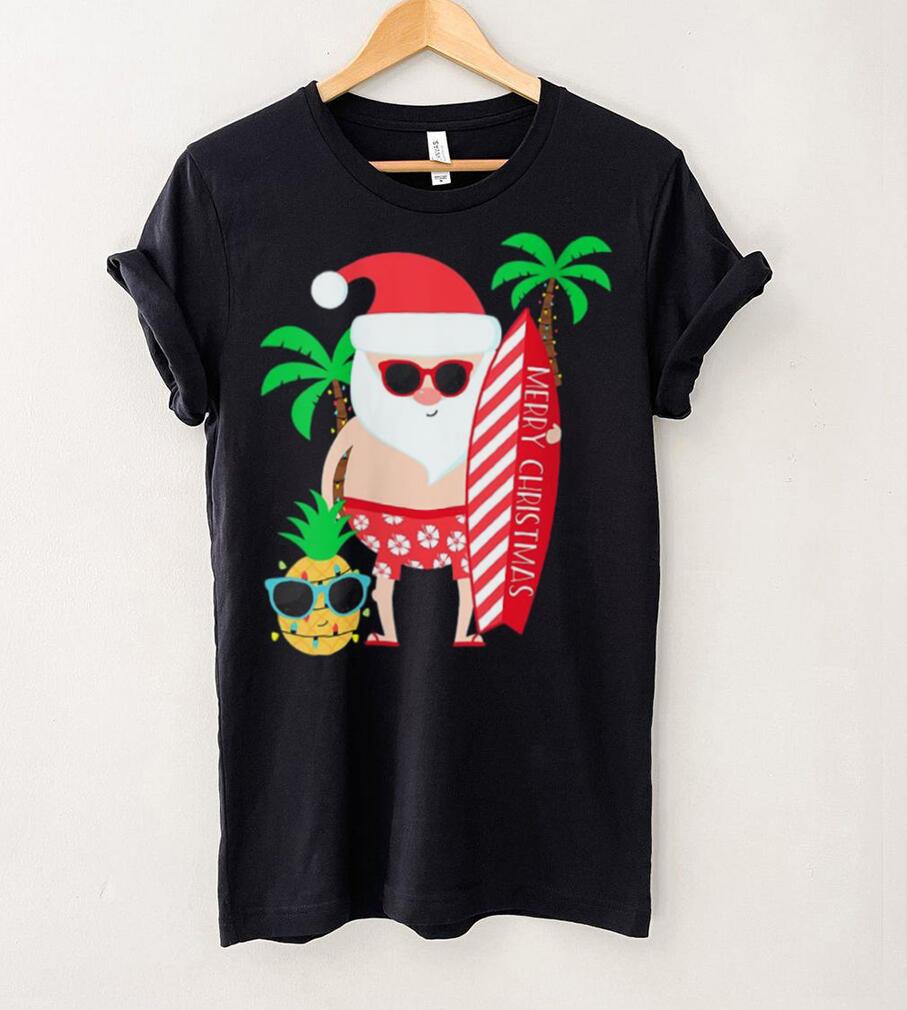 Christmas In July Party Costume Clothing Santa Surfing Shirt Christmas In July Party Costume Clothing Santa Surfing Shirt