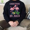 Corgi Coffee Latte Winter Christmas Dog Mom Holiday Shirt