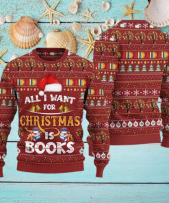 Christmas Is Santa Hat Ugly Christmas Sweater