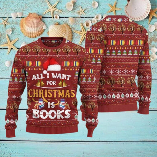Christmas Is Santa Hat Ugly Christmas Sweater
