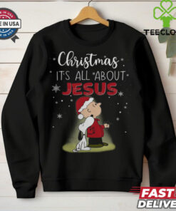 Christmas It_s All About Jesus shirt