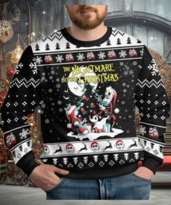 Christmas Jack And Sally Ugly Sweater