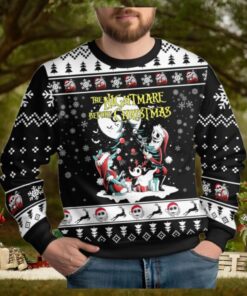 Christmas Jack And Sally Ugly Sweater
