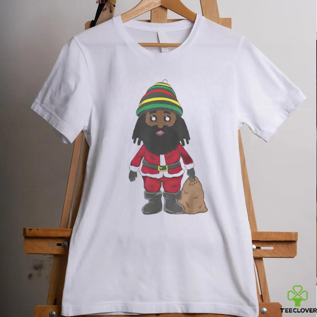 Christmas Jamaican Santa Claus Reggae Flag Colors Party Gift shirt Christmas Jamaican Santa Claus Reggae Flag Colors Party Gift shirt