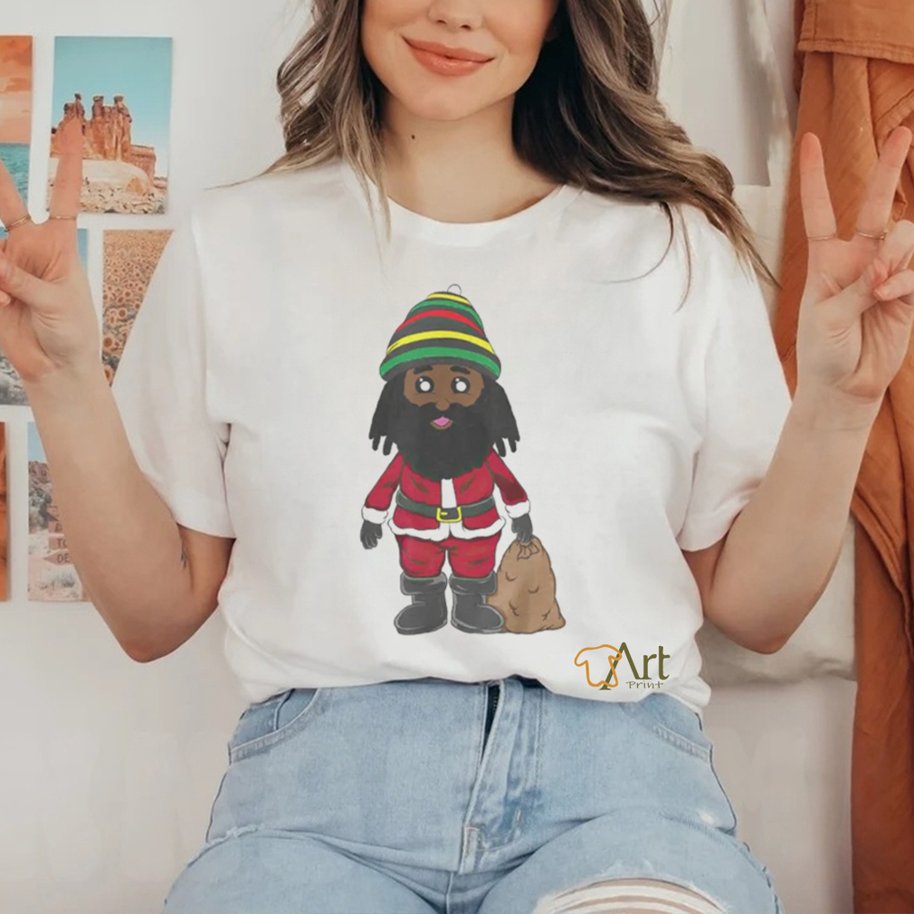 Christmas Jamaican Santa Claus Reggae Flag Colors Party Gift shirt Christmas Jamaican Santa Claus Reggae Flag Colors Party Gift shirt