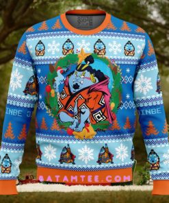 Christmas Jinbe One Piece Snowflake Ugly Christmas Sweater