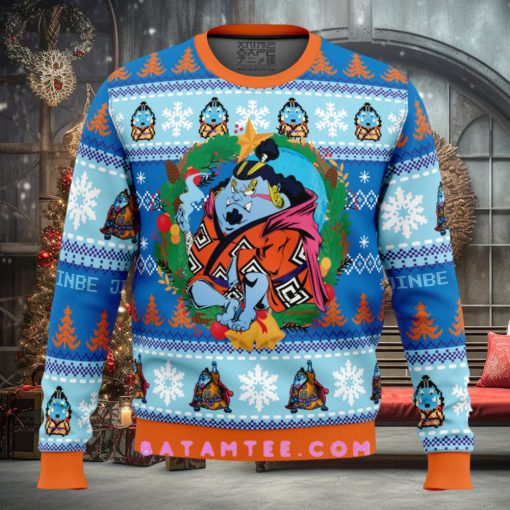 Christmas Jinbe One Piece Snowflake Ugly Christmas Sweater