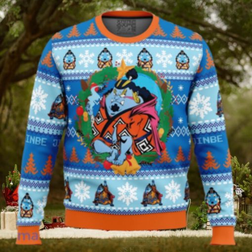 Christmas Jinbe One Piece Ugly Christmas Sweater 3D Gift Christmas Funny