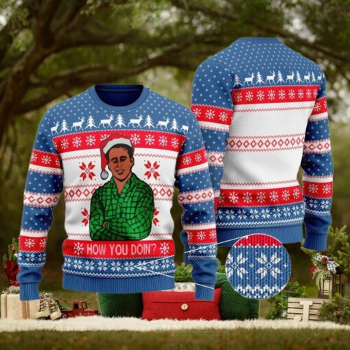 Christmas Joey Tribbiani Ugly Sweater, Friends Christmas Sweatshirt, Vintage Sitcom Xmas Sweater, Family Holiday Sweater, Gift For Fan