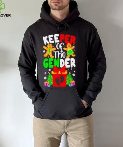 Christmas Keeper Of The Gender Reveal Baby Shirt