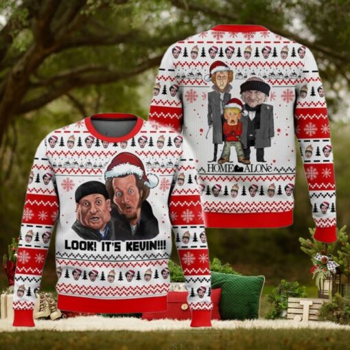 Christmas Kevin Home Alone Ugly Sweater, Trouble Christmas Sweatshirt, Christmas Movie Shirt, Family Christmas Sweater, Gift For Fan