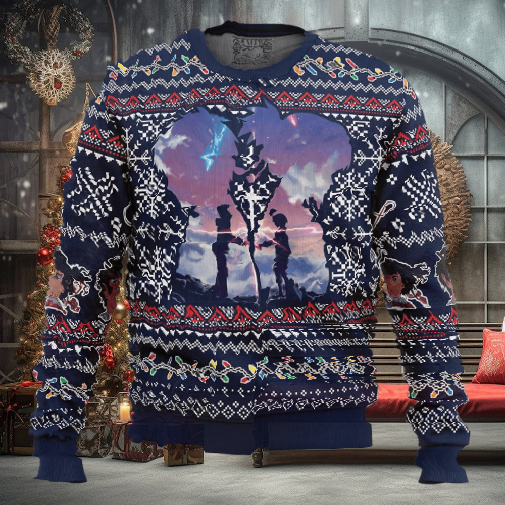 Christmas Kimi No Nawa Your Name Xmas Holiday Gift Ugly Christmas Sweater Christmas Kimi No Nawa Your Name Xmas Holiday Gift Ugly Christmas Sweater