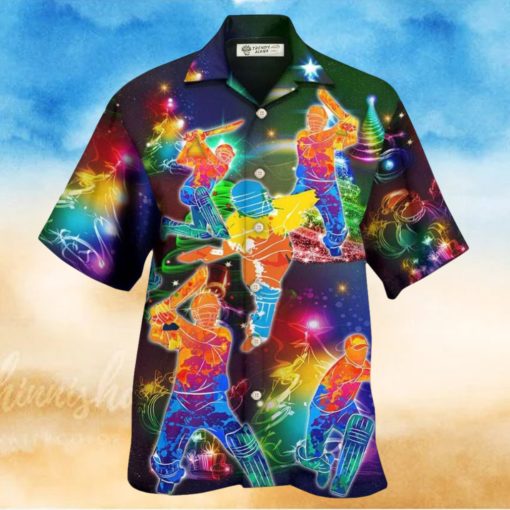 Christmas Life Is Better With Cricket Merry Christmas Blink Blink Hawaiian Shirt