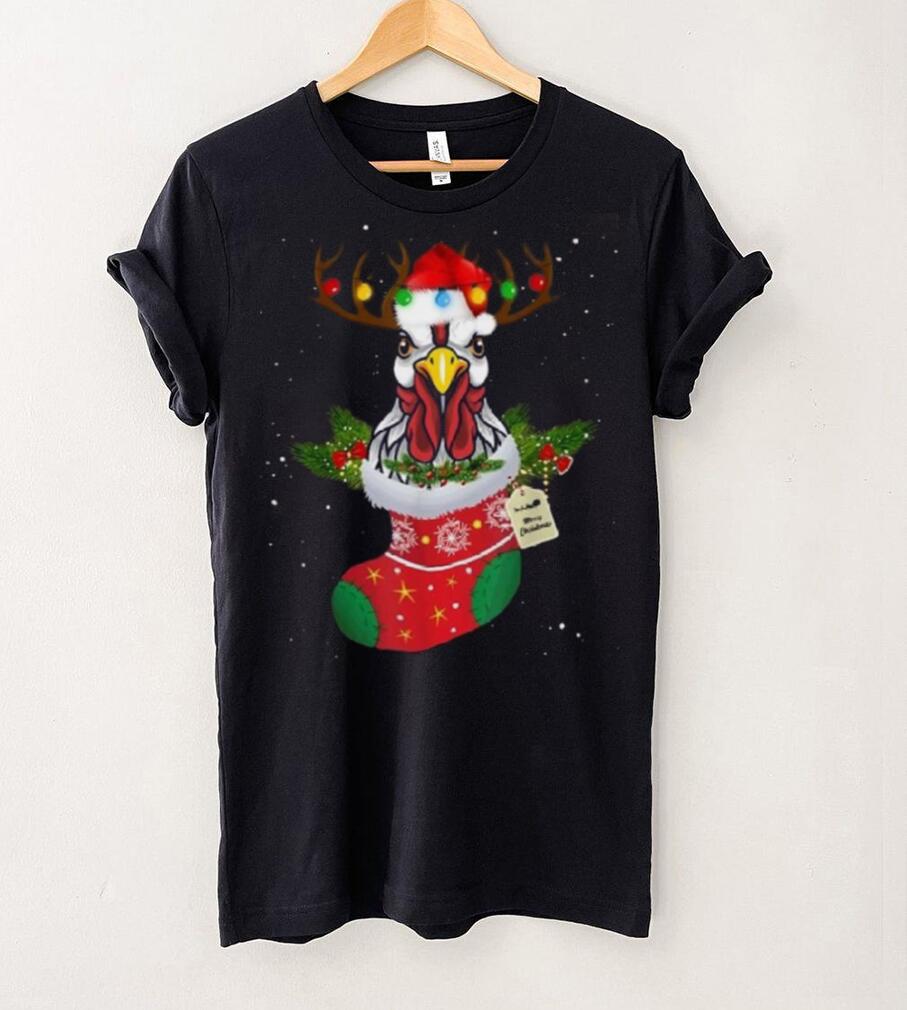 Christmas Lights Chicken Santa Funny Xmas Tree Chicken Shirt Christmas Lights Chicken Santa Funny Xmas Tree Chicken Shirt
