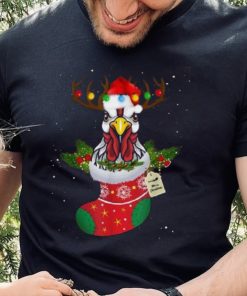 Christmas Lights Chicken Santa Funny Xmas Tree Chicken Shirt