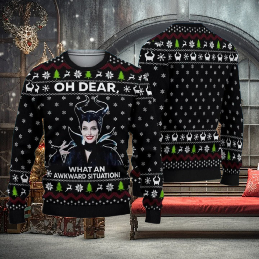 Christmas Maleficent Ugly Sweater, Disneyland Villains Xmas Sweater Christmas Maleficent Ugly Sweater, Disneyland Villains Xmas Sweater