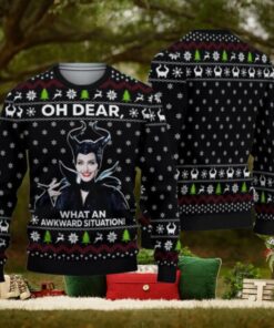 Christmas Maleficent Ugly Sweater, Disneyland Villains Xmas Sweater