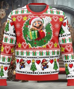 Christmas Mario Super Mario Bros Ugly Christmas Sweater
