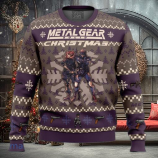 Christmas Metal Gear Solid Ugly Christmas Sweater 3D Gift Christmas Funny