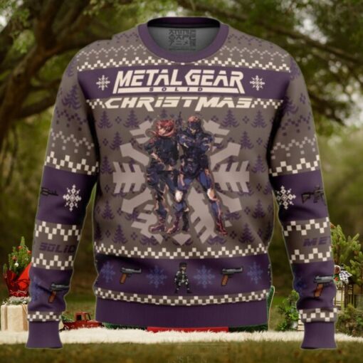Christmas Metal Gear Solid Ugly Christmas Sweater